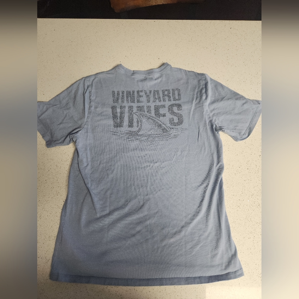 Vineyard Vines Light Blue Graphic Tee